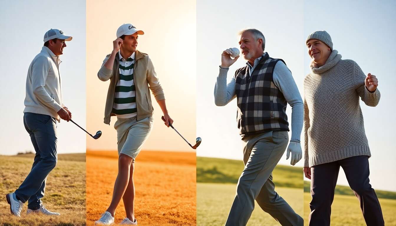 L'importance d'adapter sa tenue de golf aux saisons