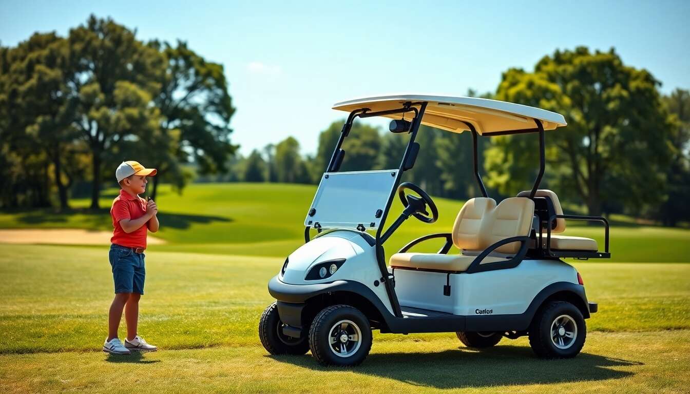 Chariots de golf : quelle option convient aux juniors ?