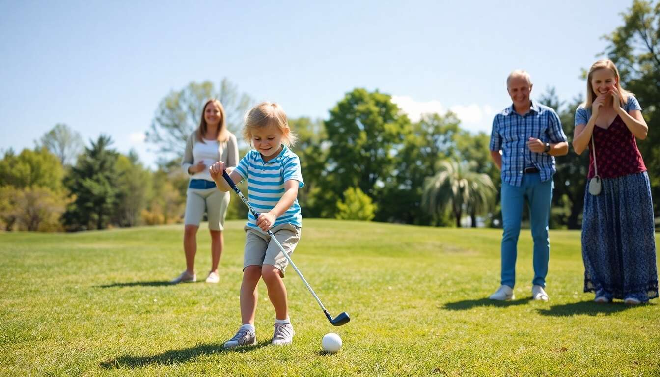 Les bienfaits du golf pour les enfants