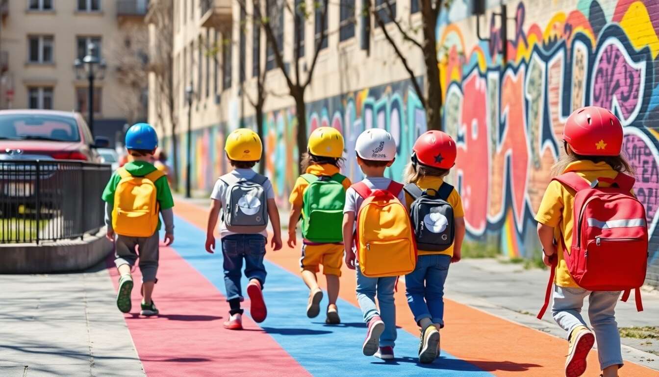 Accessoires pratiques et visibles pour la s&eacute;curit&eacute; des enfants