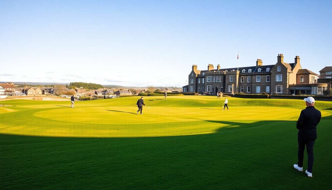 Le r&ocirc;le de st andrews dans l'histoire du golf