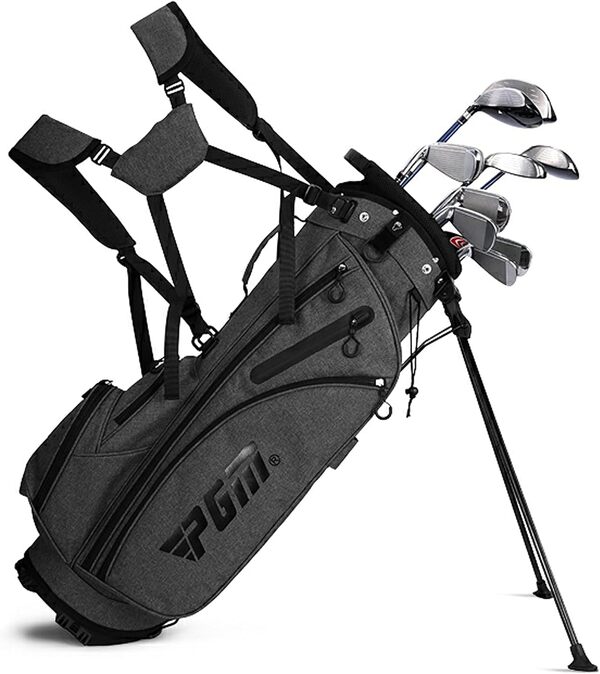 PGM Ensemble Complet de Clubs de Golf pour Homme MTG025-2 - Driver, Bois, Hybride, Fers, Putter, Sac de Golf et Housses
