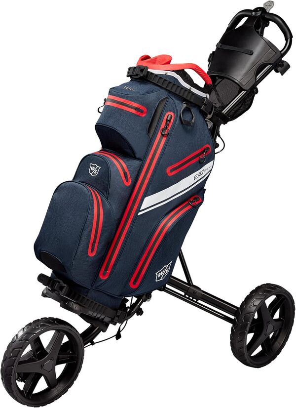 Wilson WS EXO Dry CART Bag Charcoal/Citron