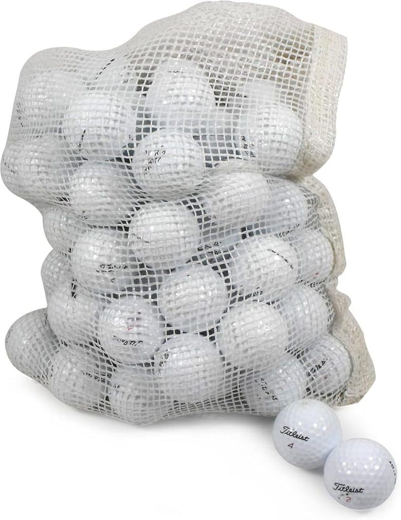 Test des balles de golf recyclées Titleist : performance et durabilité