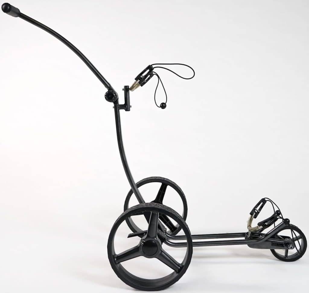 Test du chariot de golf Yorrx Slim Lion Pro5 Plus en aluminium