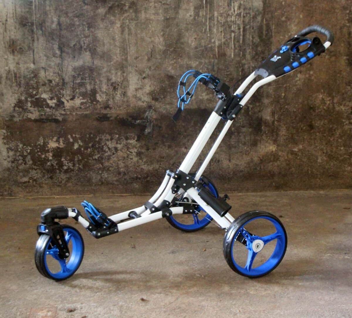 Test du chariot golf manuel Yorrx SL Pro 7 Plus bleu