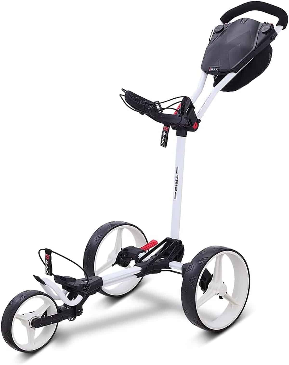 Test du golftrolley Big Max Blade Trio blanc