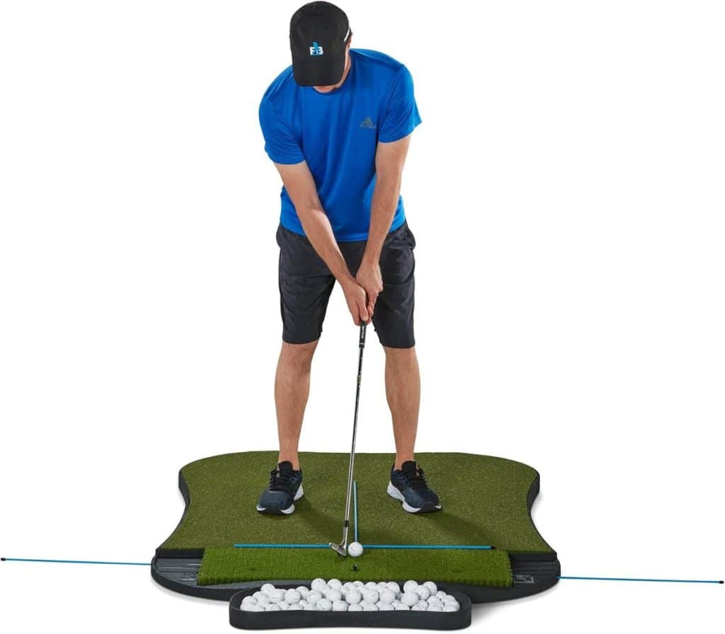 Test du kit de tapis de golf professionnel Fiberbuilt