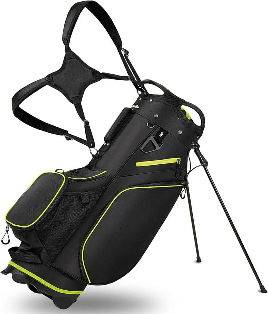 Test du sac de golf homme 14 compartiments : pratique et léger !