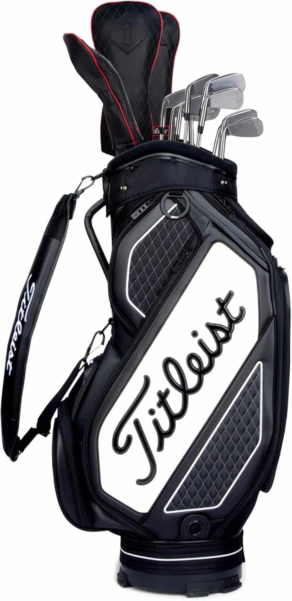 Test du sac Titleist noir/blanc : l'alliance parfaite de style et fonctionnalité