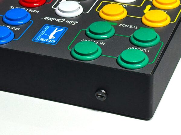 Club Keyboard GS Pro Golf Simulator Control Box Contrôle votre simulateur directement depuis votre tapis de frappe