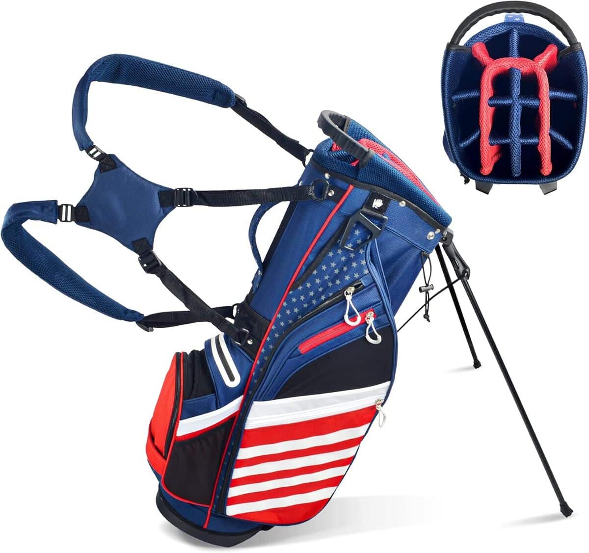 Test BoboPro : sac de golf ultraléger à 14 compartiments