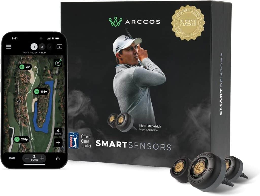 Test : capteurs intelligents Arccos Gen 4, suivi golf haute technologie