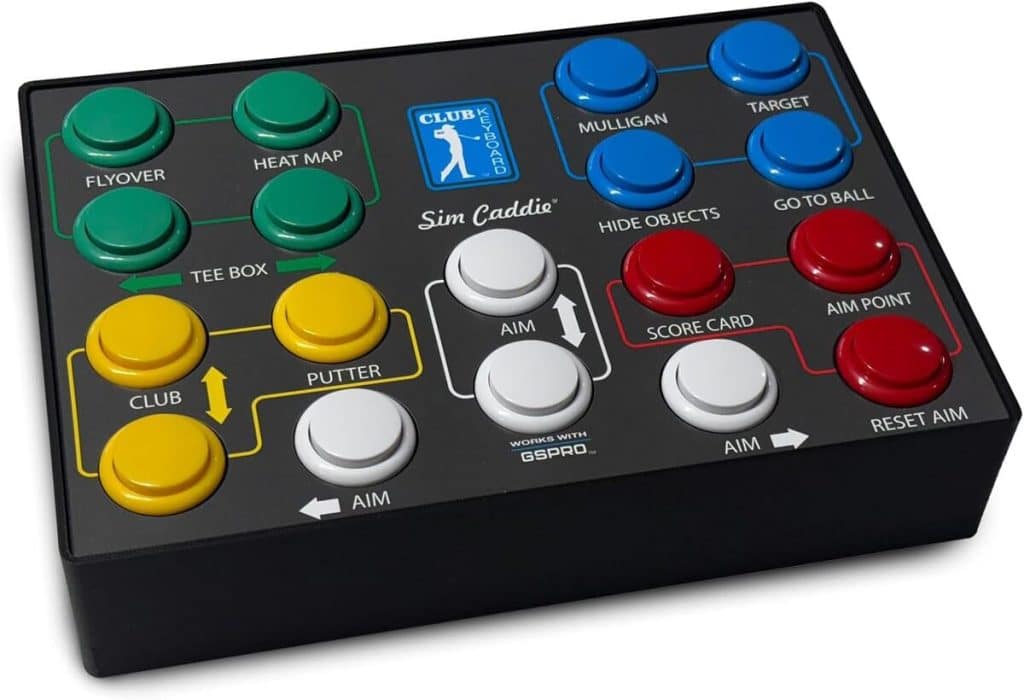 Test : contrôleur Club Keyboard GS Pro, gérez votre golf virtuel