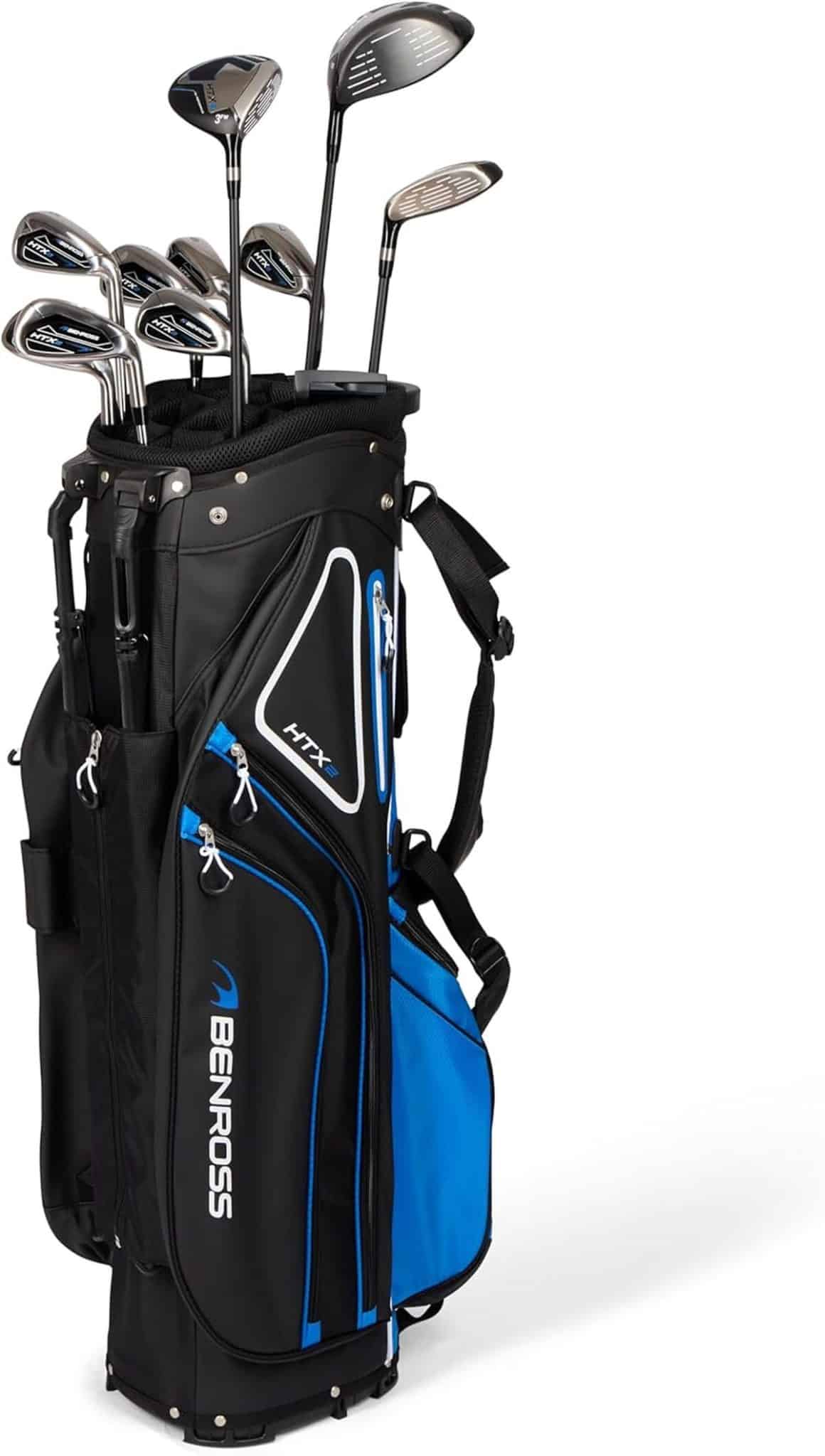 Test de l'ensemble complet de clubs de golf Benross HTX2 avec sac de chariot