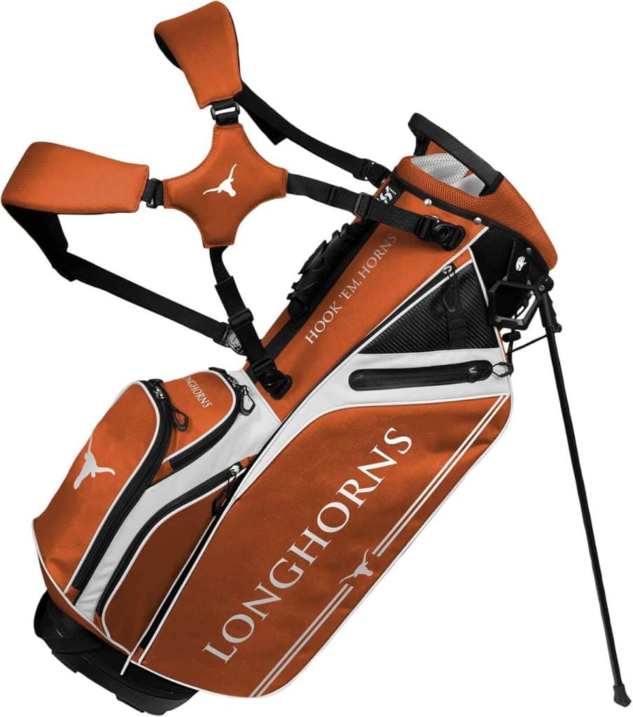 Test du caddie sac de golf hybride Texas Longhorns