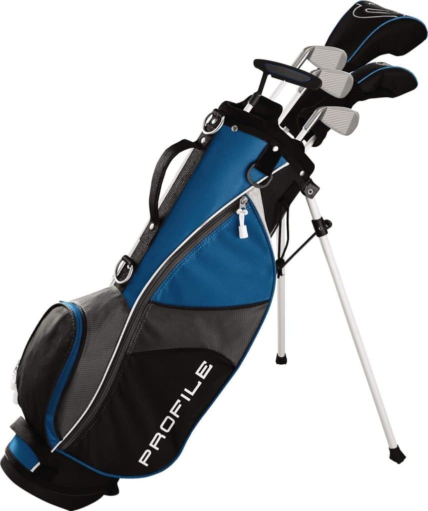 Test du lot de 2 clubs Wilson Profil Jgi Jr LG bleu RH pour adolescents