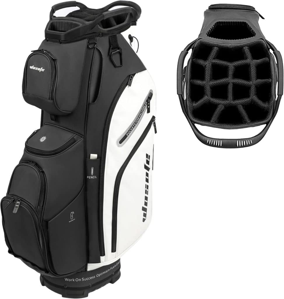 Test du sac de chariot de golf wosofe : un rangement pratique et polyvalent
