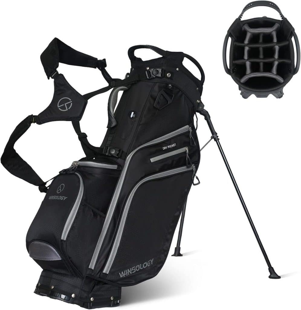 Test du sac de golf professionnel Winsology : l'allié parfait pour golfeurs