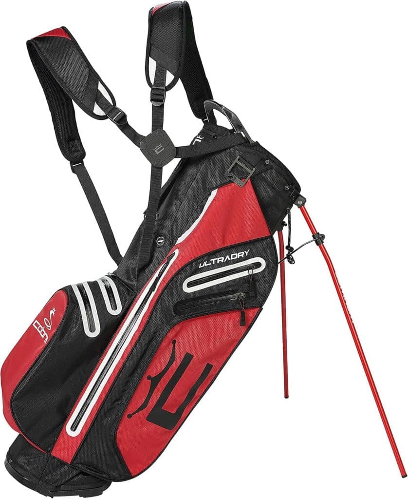 Test : sac de golf Cobra UltraDry Pro noir/rouge
