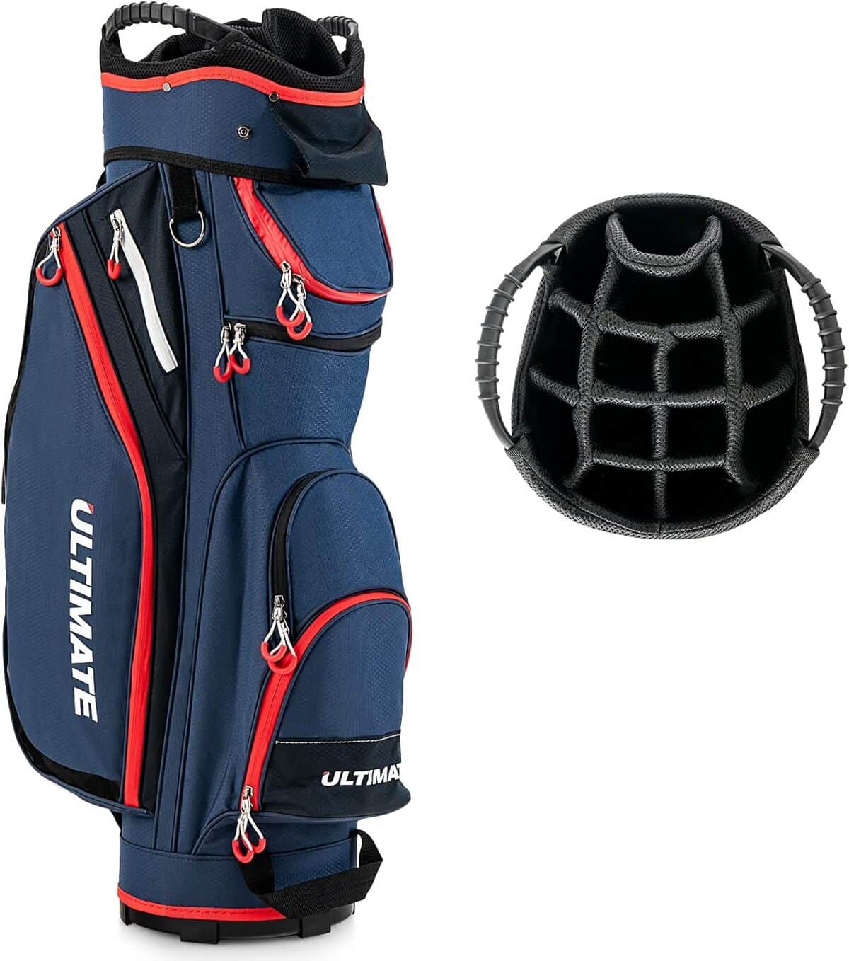 Test : sac de golf GYMAX grande capacité, modèle bleu