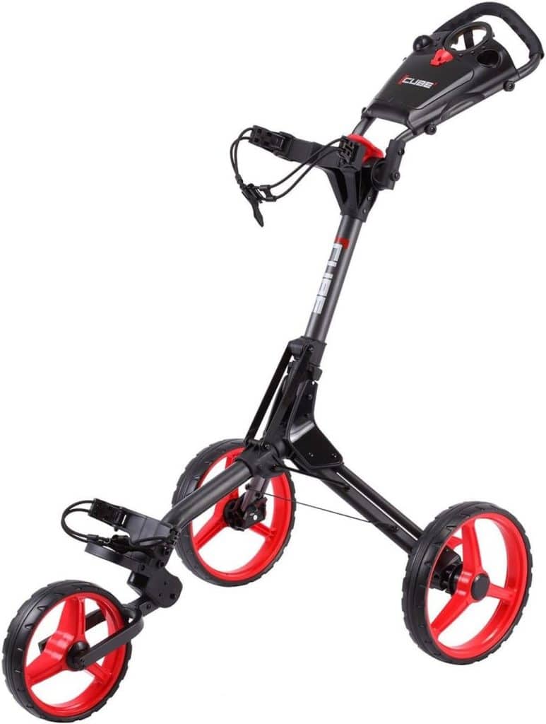 Test SkyMax Cube : chariot de golf pliable 3 roues