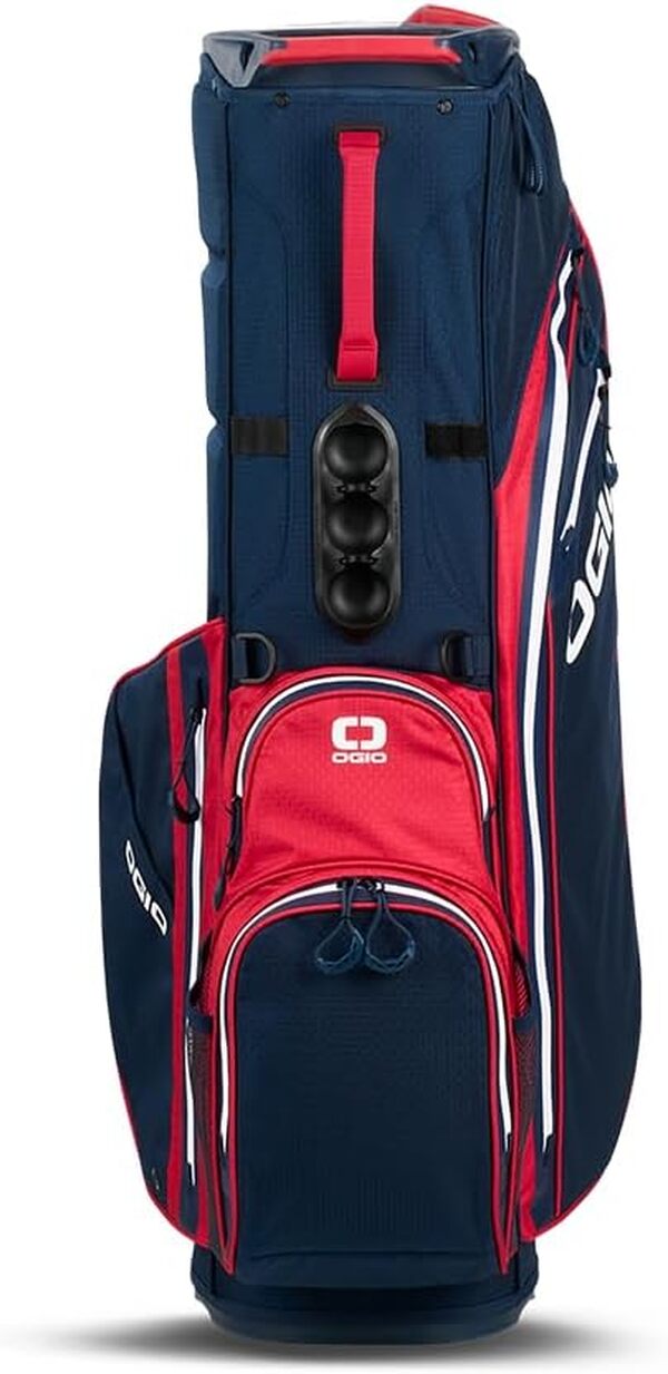 OIGIO All Elements Sac Hybride avec Support Rouge/Blanc/Bleu