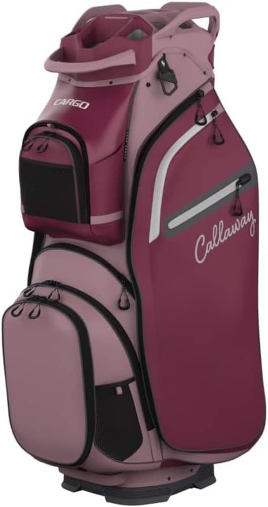 Avis : sac cargo de golf Callaway (lilas rose/rouge prune)