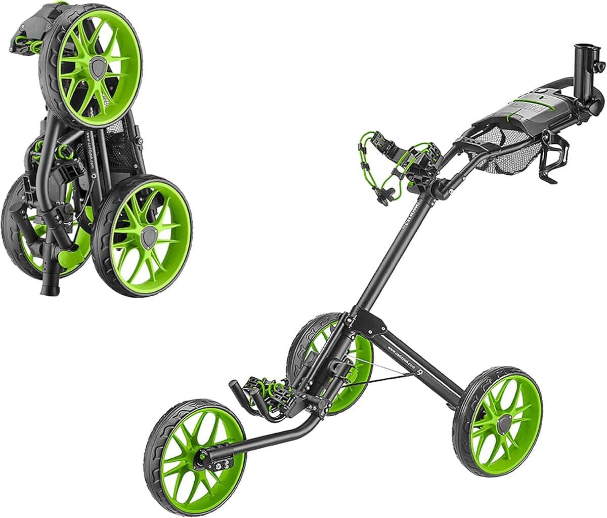 Test du chariot de golf Caddytek 15.3 V2 : l'élégance à quatre roues