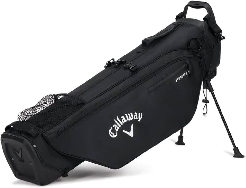 Test du sac avec support Callaway Golf par 3