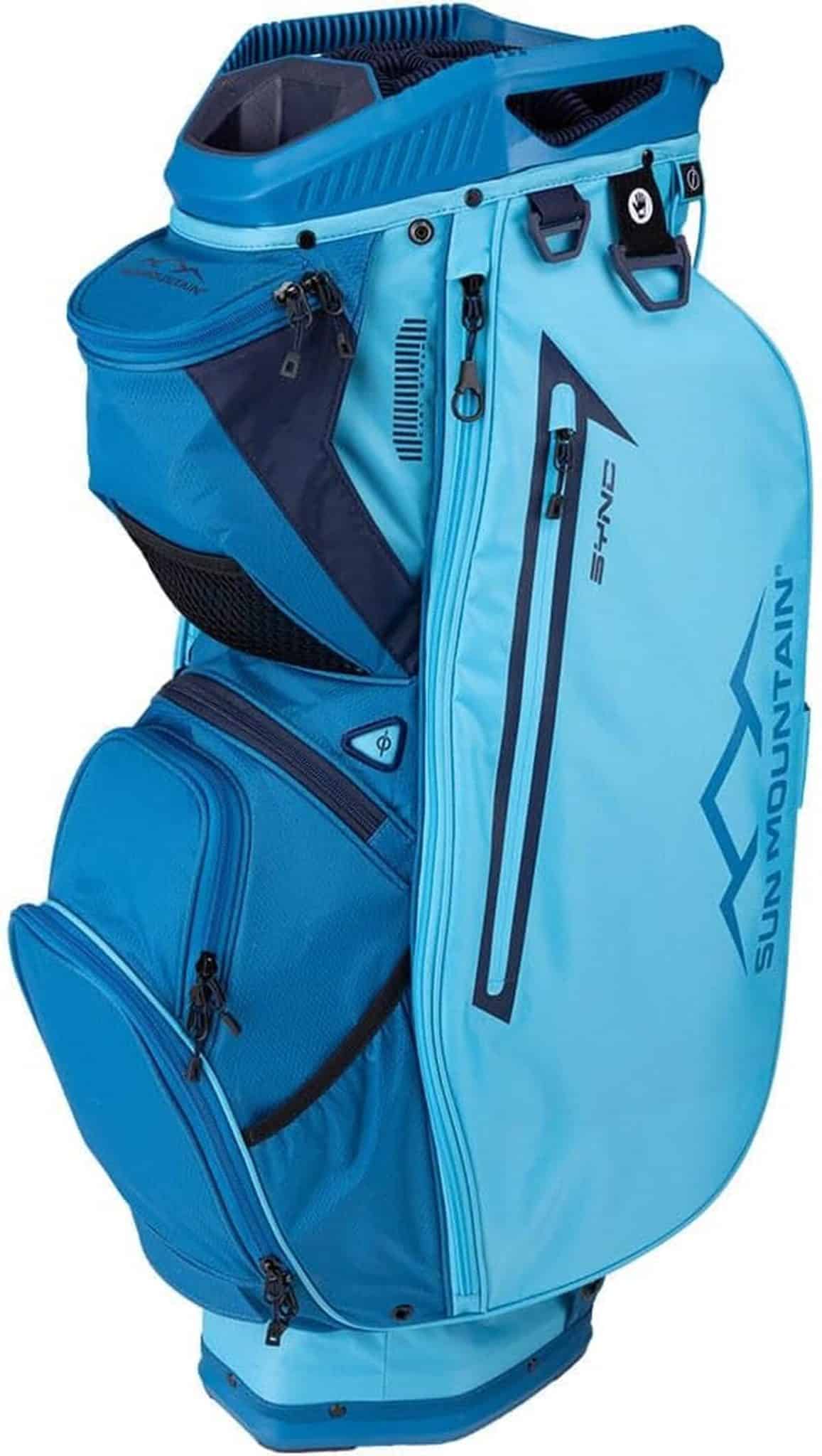Test du sac Sun Mountain Sync : performance sur chariot de golf