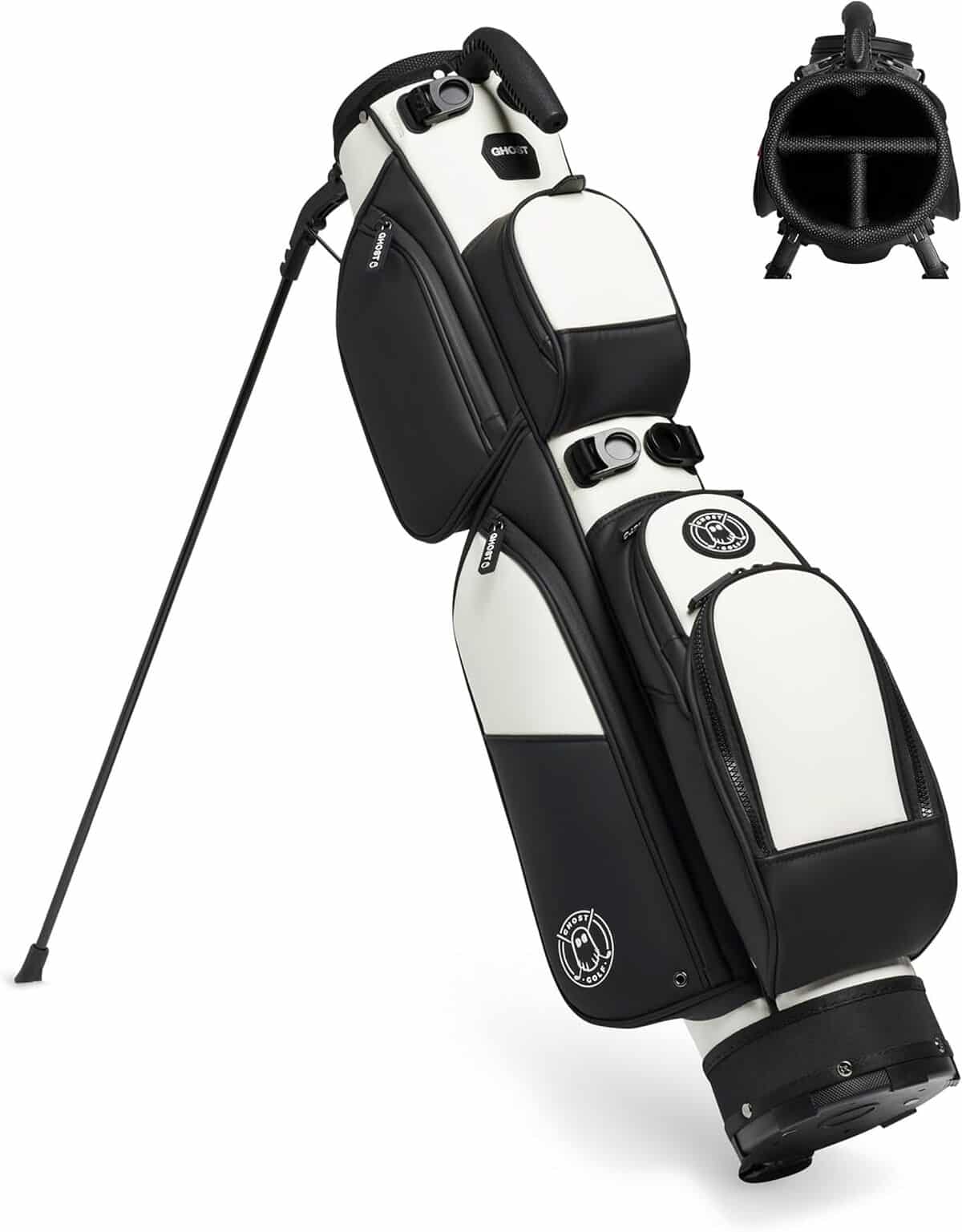 Test : sac de golf Ghost Golf Weekender Oreo, légèreté et praticité