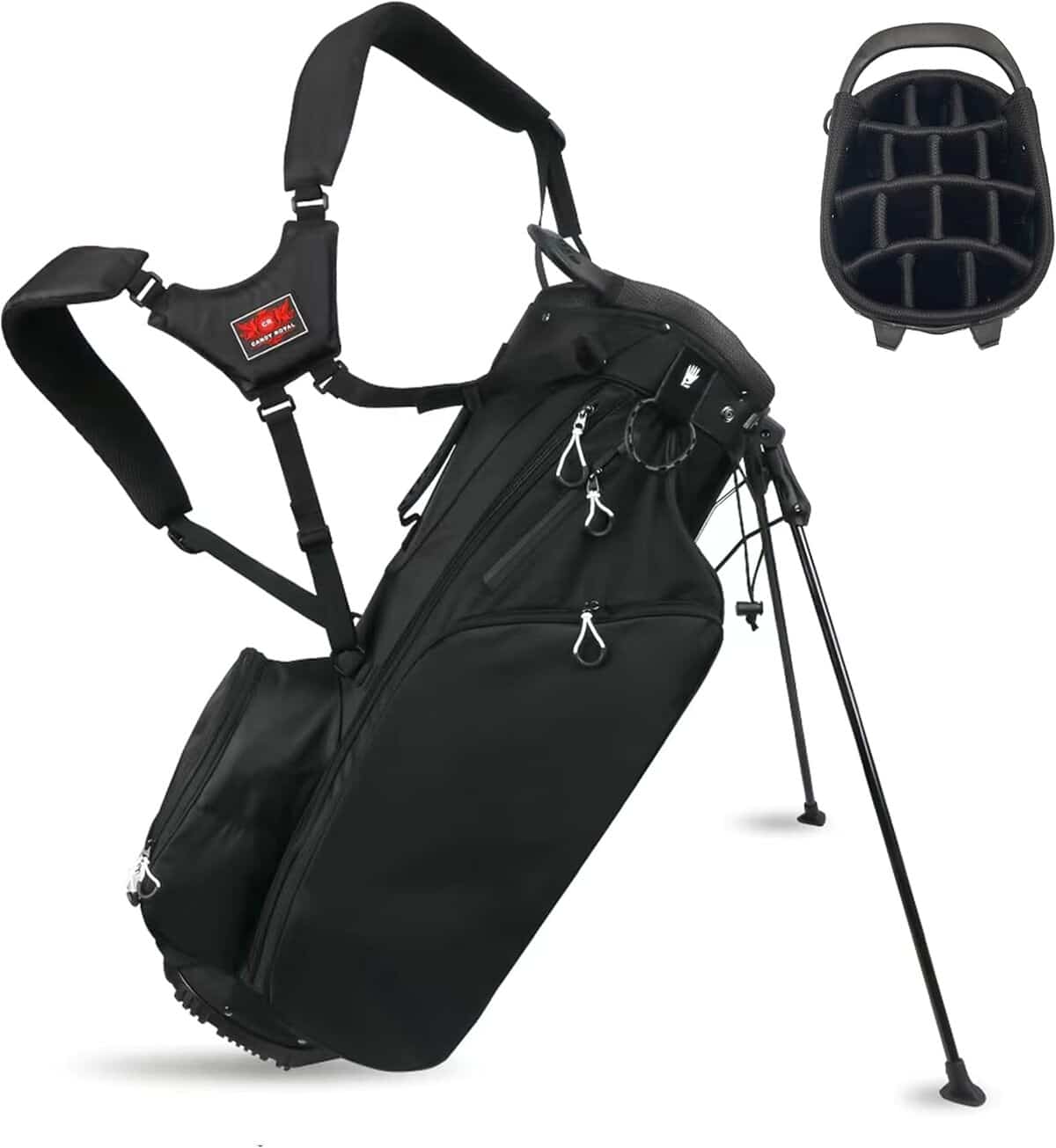 Test : sac de golf léger 14 séparateurs et poches zippées