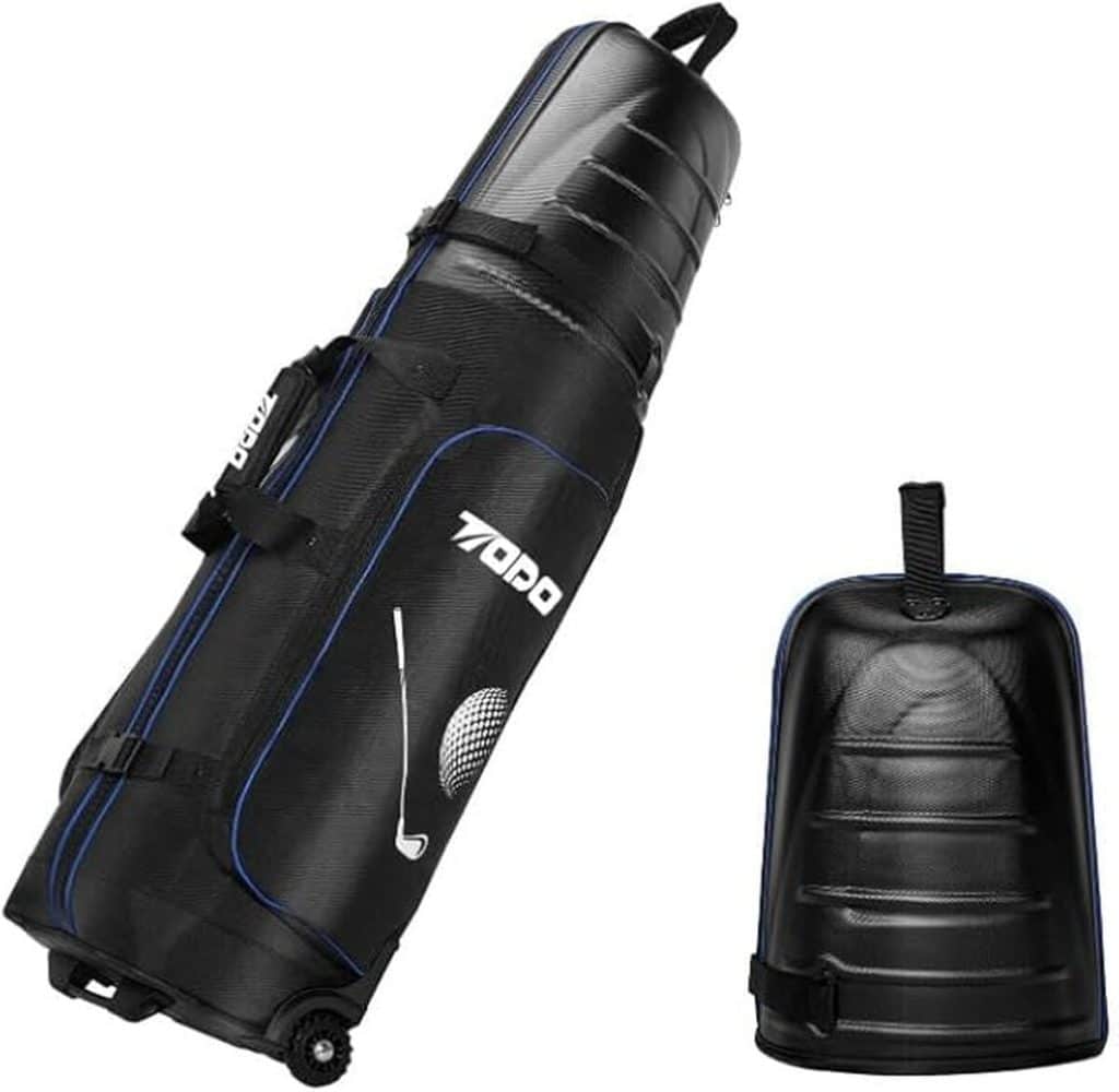 Test : sac voyage golf TODO avec coque rigide et roues