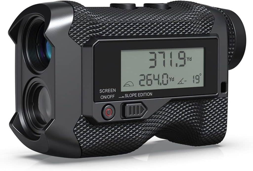 Test télémètre ACPOTEL golf écran externe 700 m