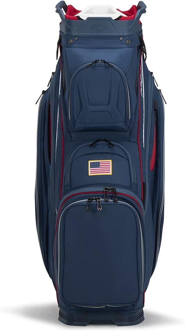 Callaway Golf ORG 14 Sac Chariot Bleu Marine/Jaune Fluide