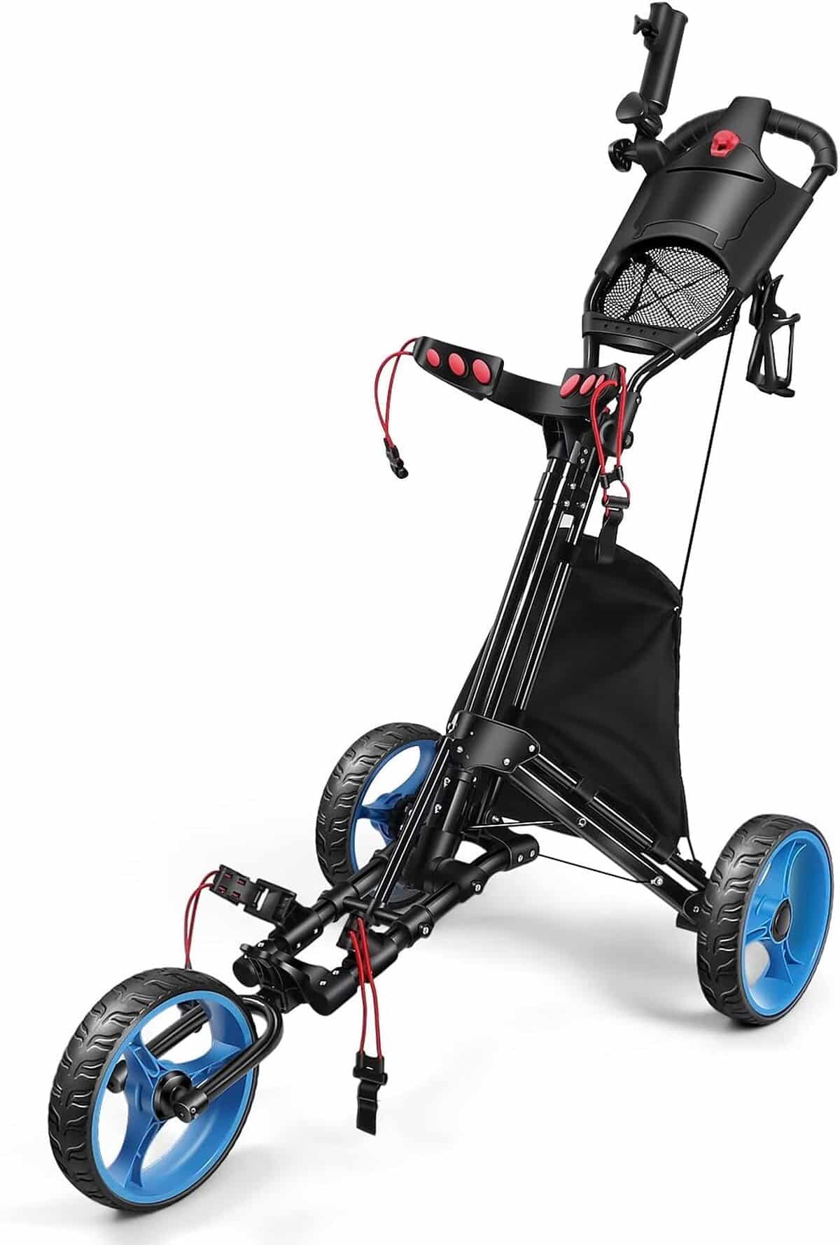 Test : chariot de golf pliable HOW TRUE à 3 roues