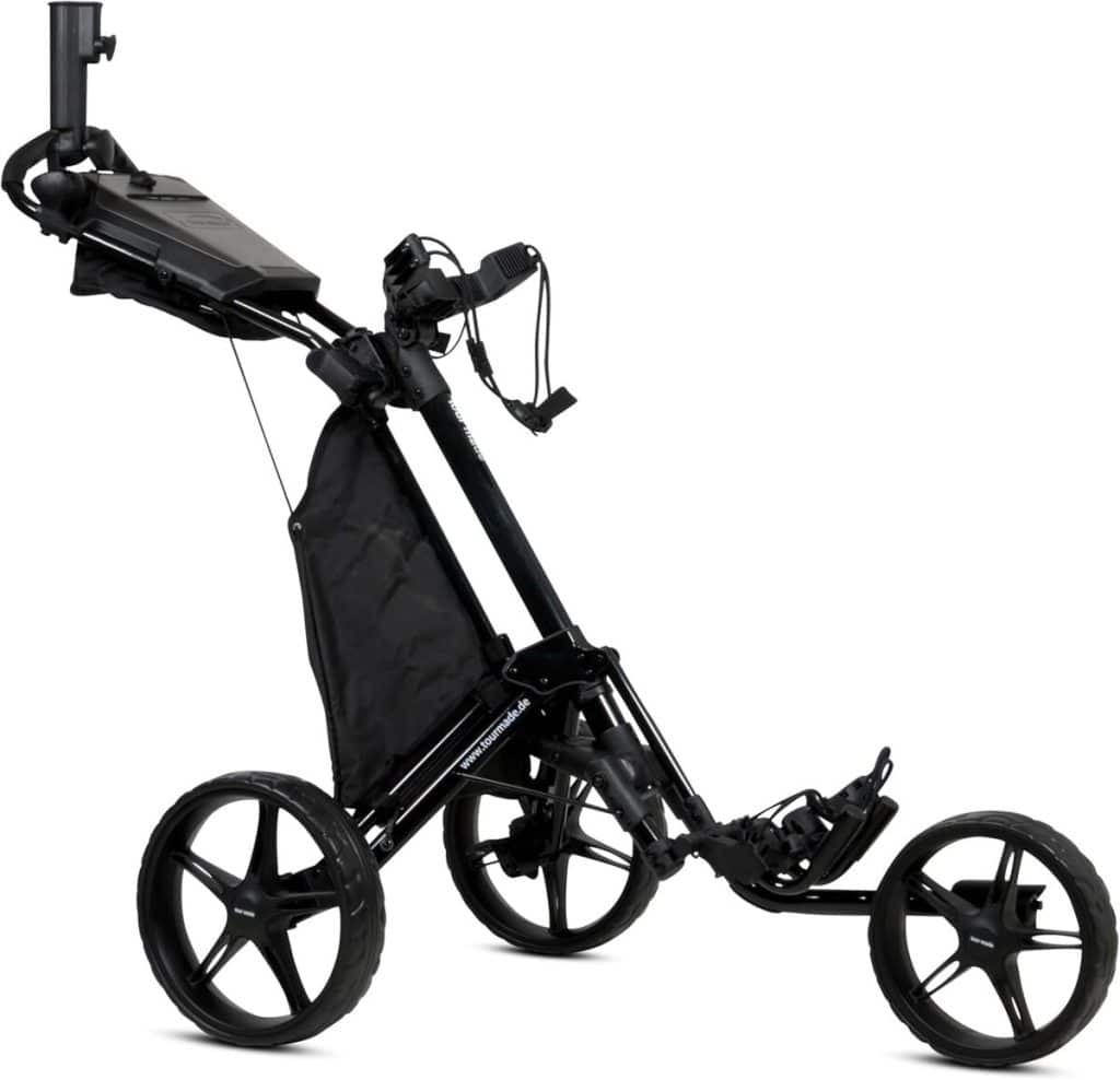 Test du chariot de golf pliable tour-made RT-140 à 3 roues