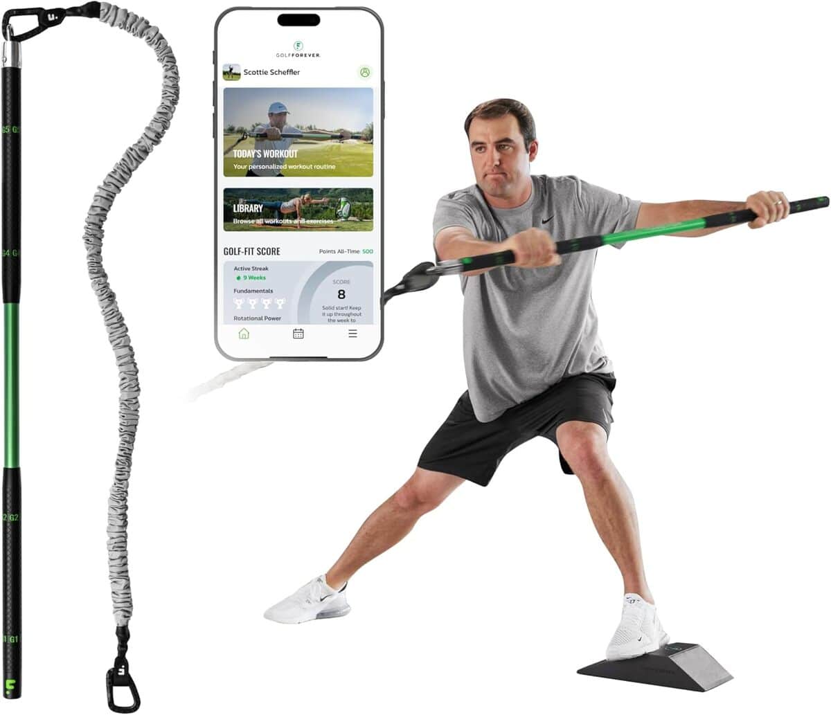Test du GolfForever Swing Trainer Plus : entraînement complet pour votre swing