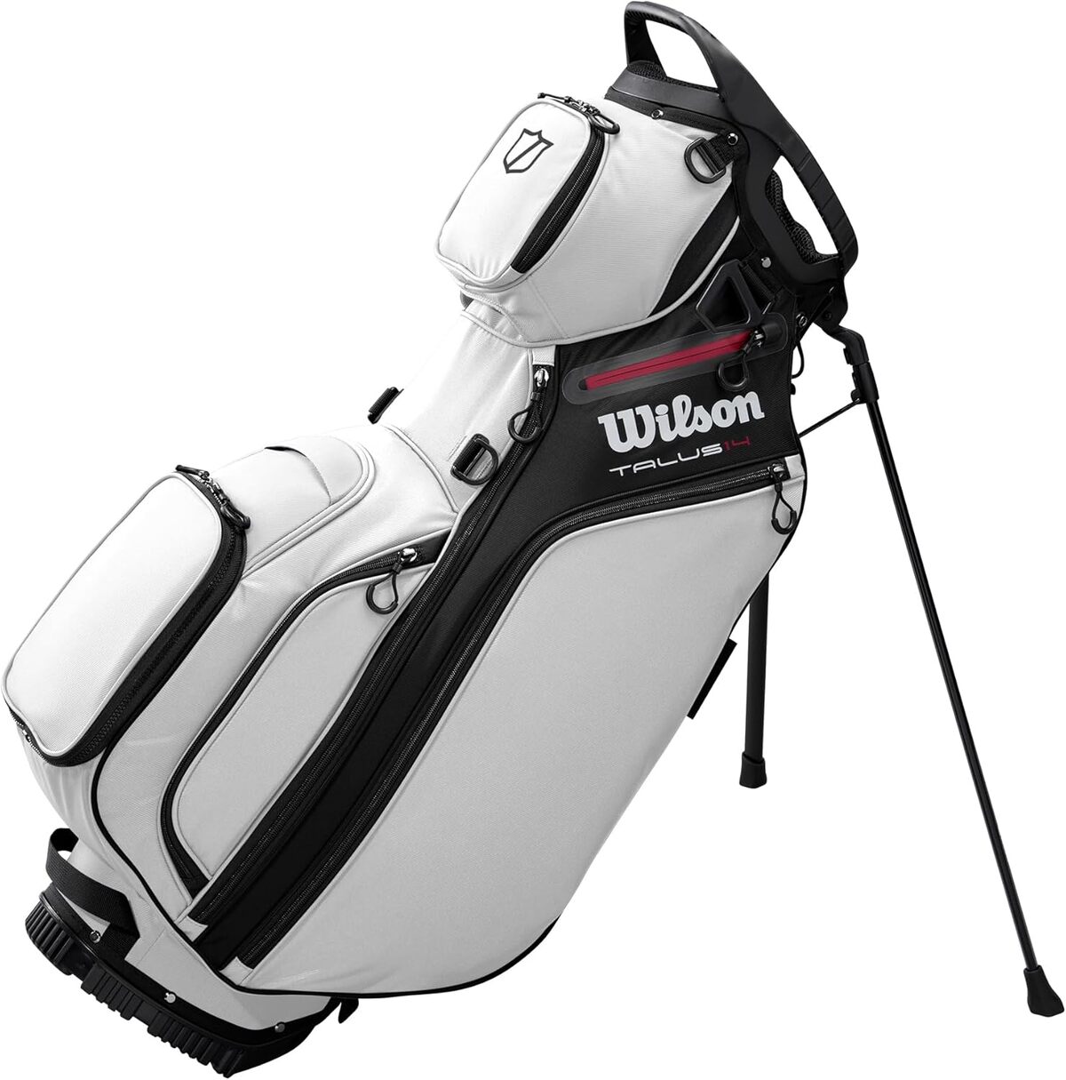 Test du sac à roulettes Wilson Talus 14 blanc/noir