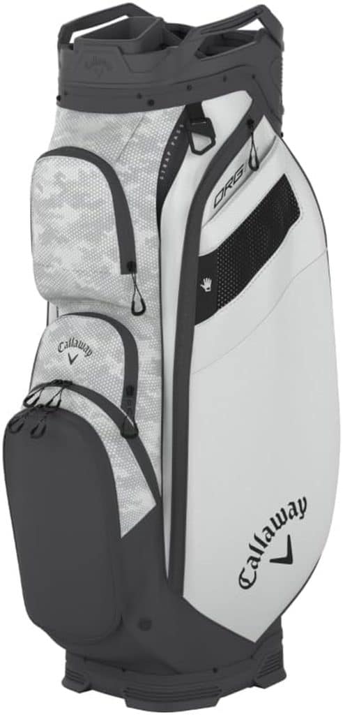 Test du sac chariot Callaway Golf ORG 14 (Hex Camo/Blanc)