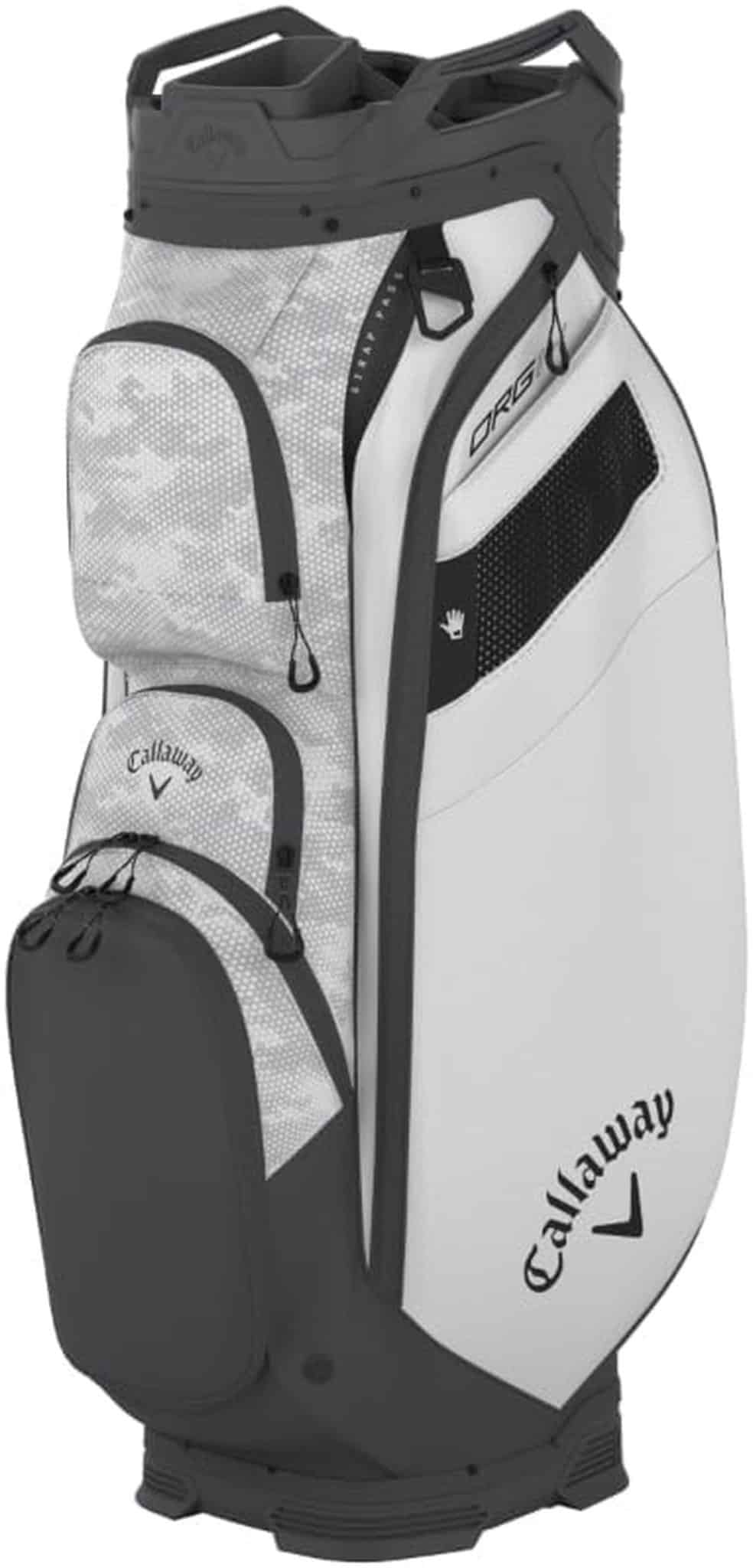 Test du sac chariot Callaway Golf ORG 14 (Hex Camo/Blanc)