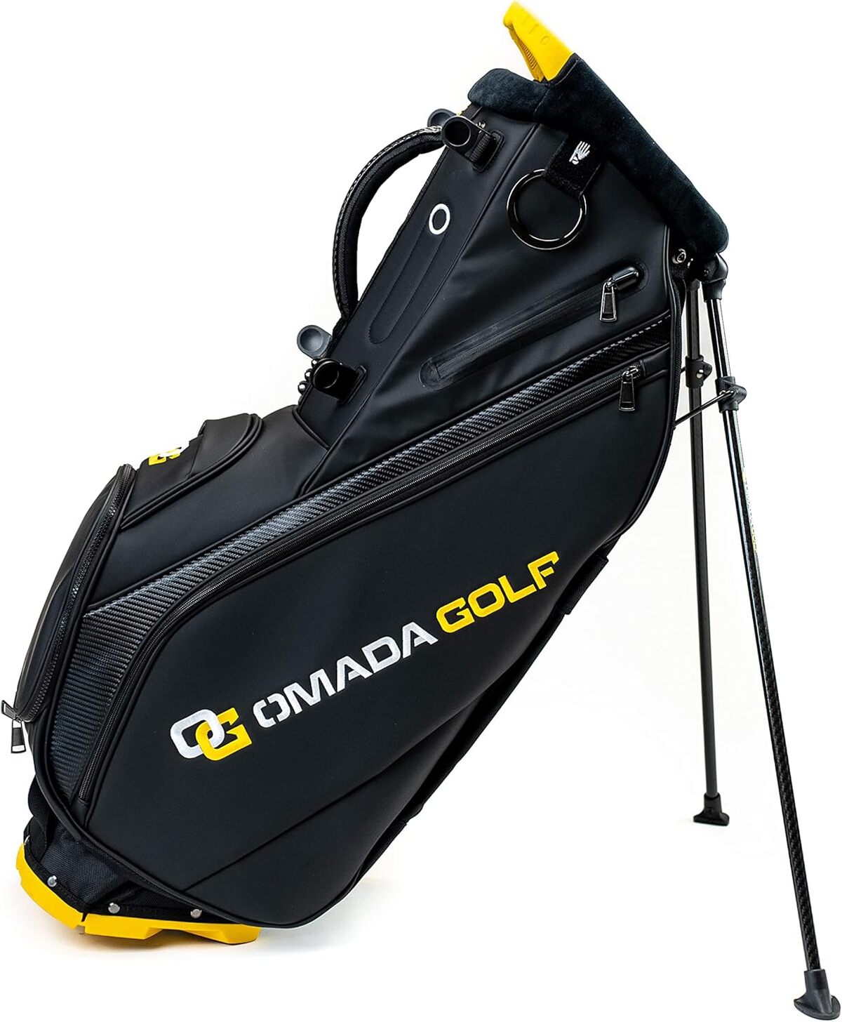 Test du sac de golf Carbon Max de luxe par Omada Golf