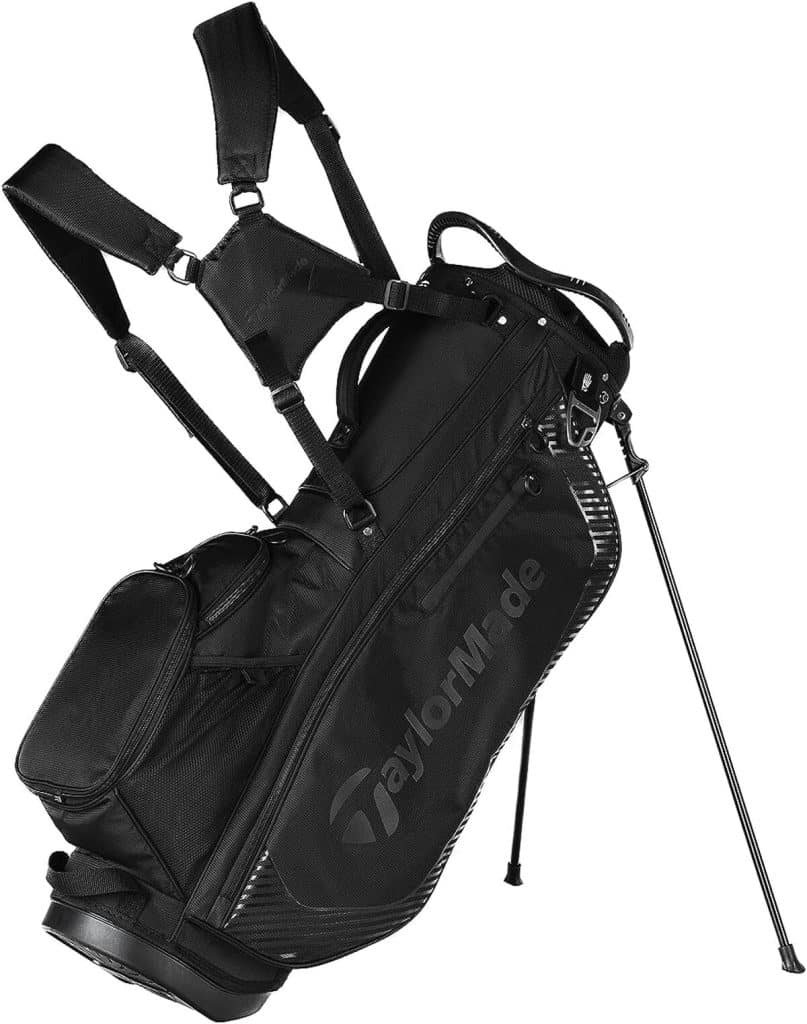 Test du sac de golf TaylorMade Pro avec support noir