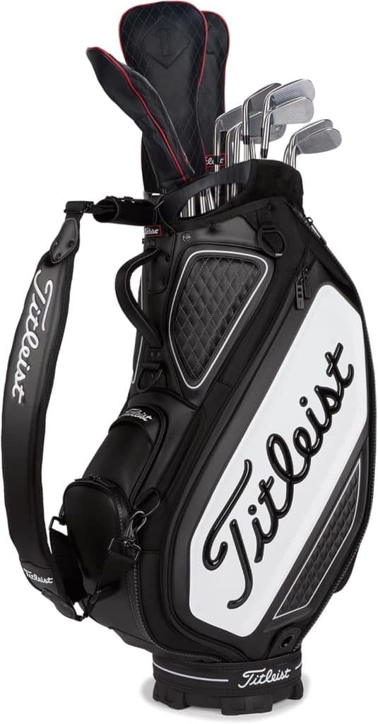 Test du sac Titleist Tour Series noir/blanc