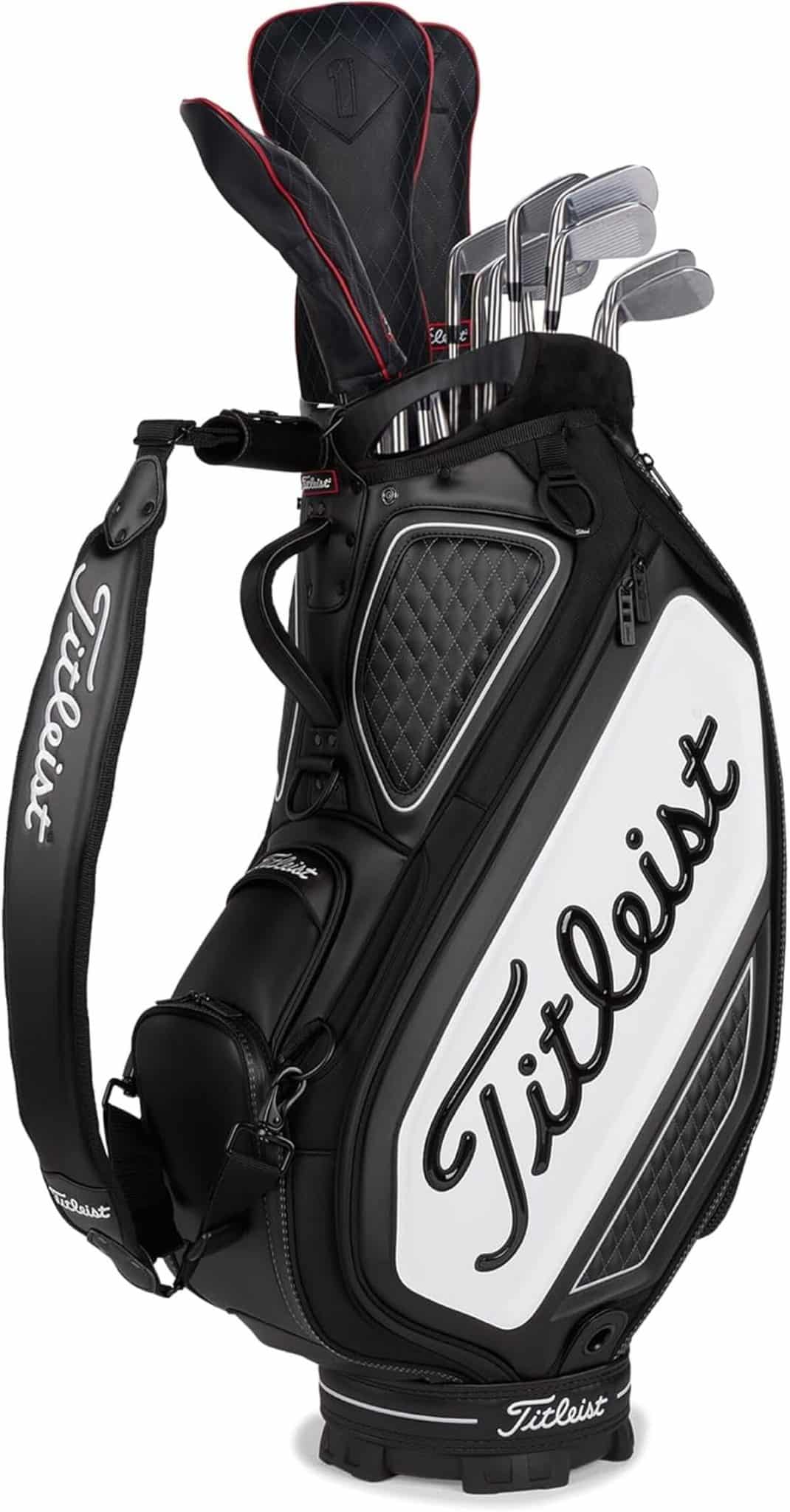 Test du sac Titleist Tour Series noir/blanc