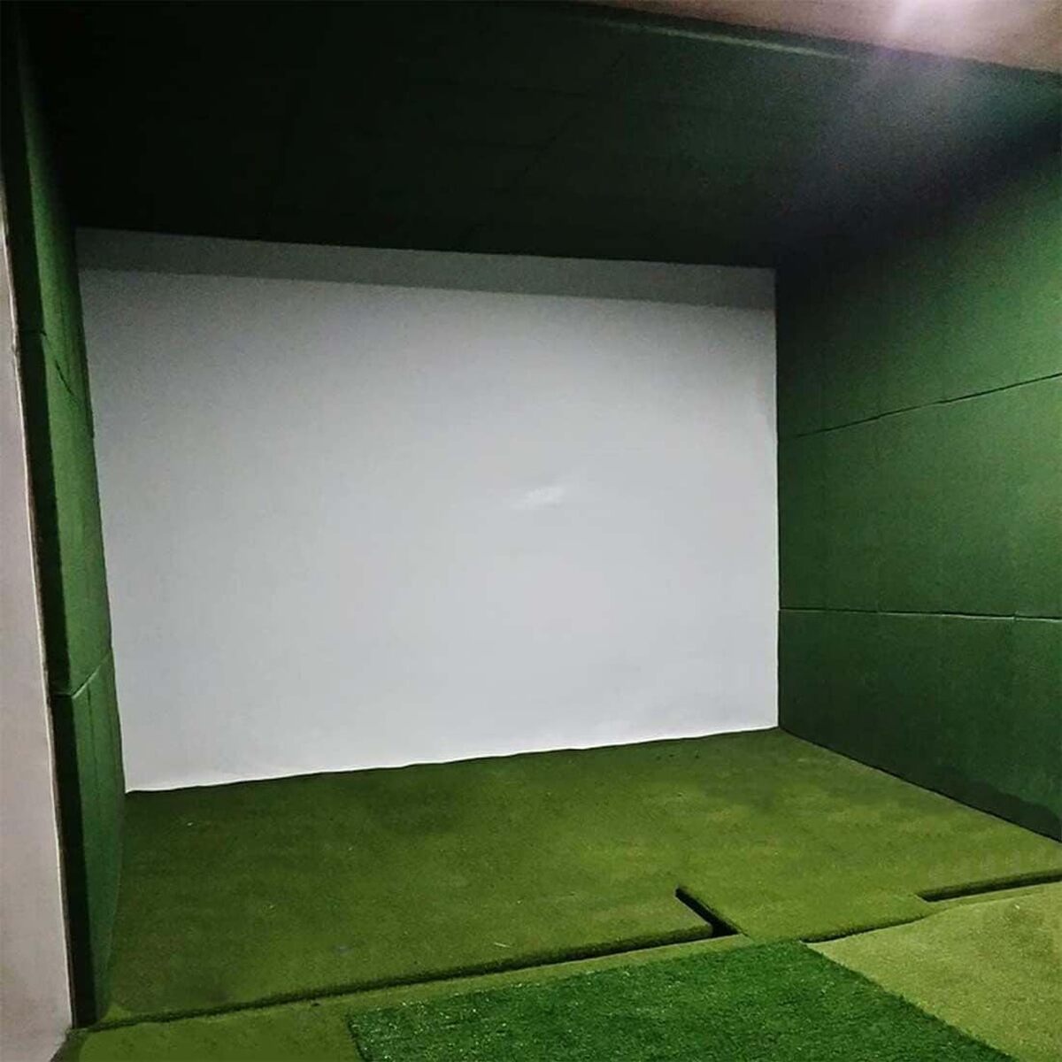 Test du simulateur de golf Sim : écran d'impact 3mx4m