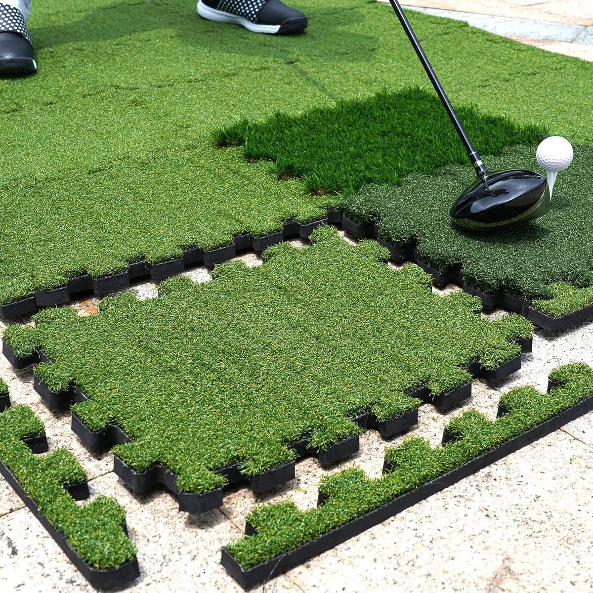 Test du tapis de frappe puzzle GAIARENA G pour golf