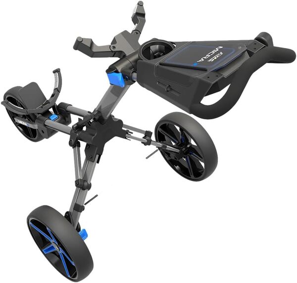 PowaKaddy Micra Chariot de golf pliable et léger Unisexe