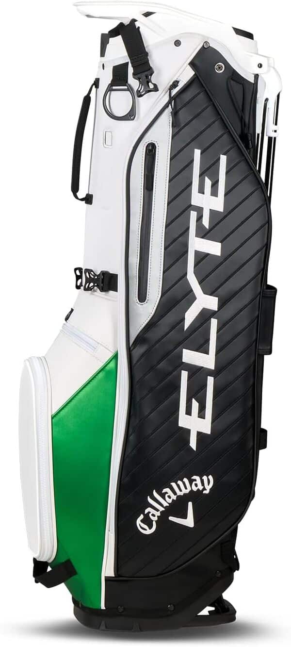 Callaway Golf Elyte Sac avec Support Blanc/Noir/Vert